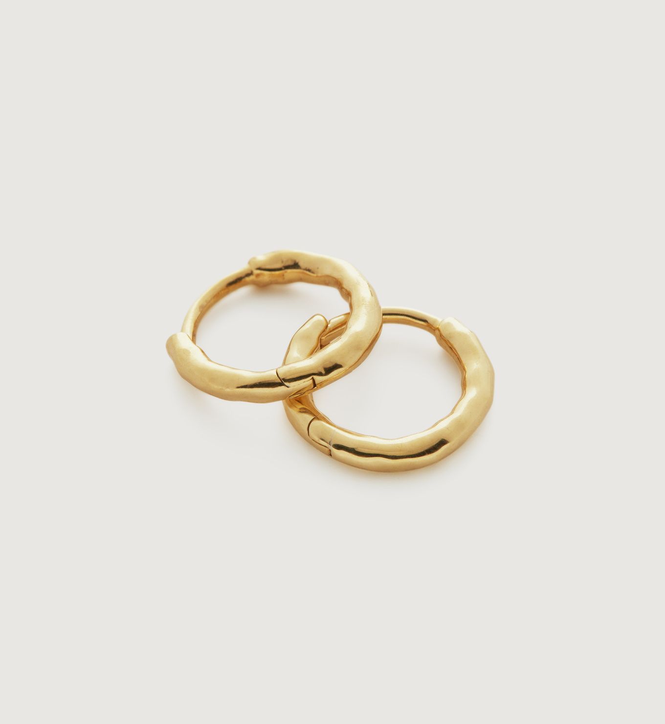 Siren Muse Mini Huggie Earrings | Monica Vinader (US)