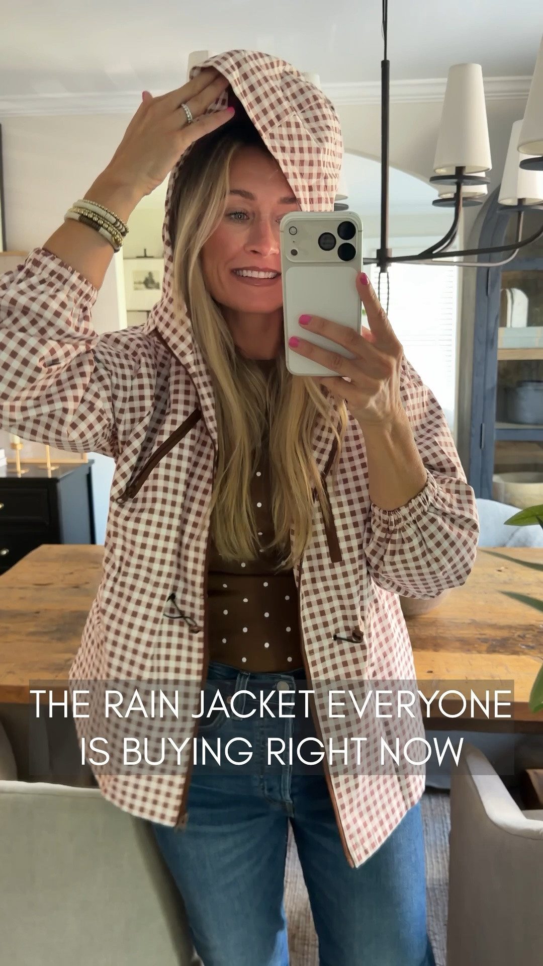 The best-selling rain jacket on Amazon for a GOOD reason!! 🙌🏻 I’ve worn this in literal torrential downpours lately and somehow stayed completely dry. 😂☔️ It’s lightweight, so cute on, and honestly just perfection. One of those Amazon finds that absolutely lives up to the hype!

#LTKSeasonal #LTKmomlife #LTKootd
