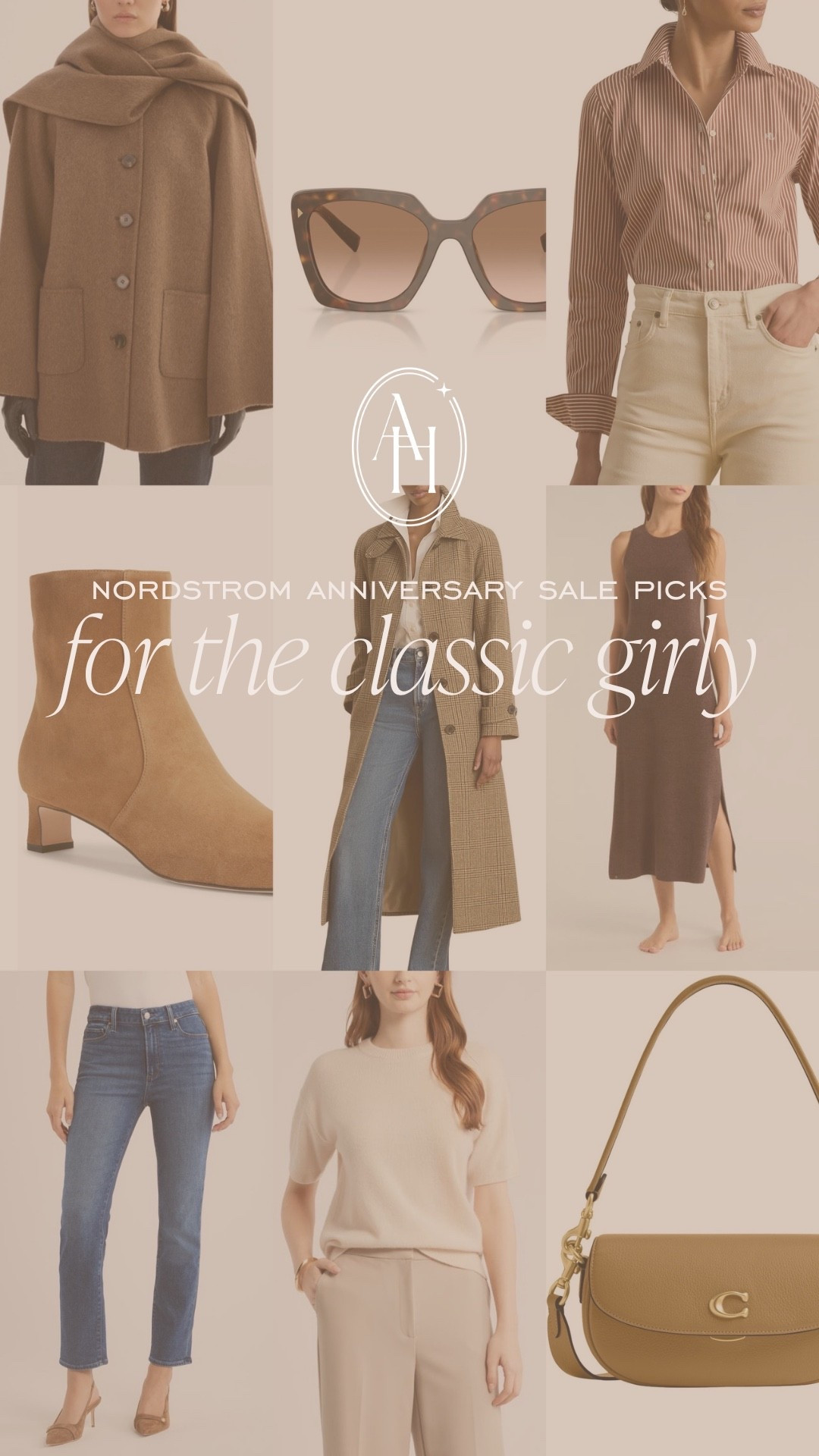 NSALE, Nordstrom anniversary sale picks for the classic girly, suede booties, longline coat, oxford shirt

#LTKsale