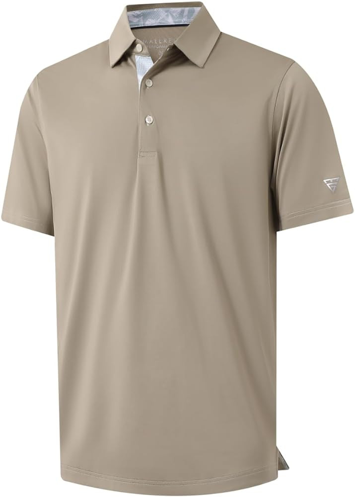 Mens Polo Shirts Short and Long Sleeve Casual Solid Stylish Dry Fit Performance Designed Collared... | Amazon (US)