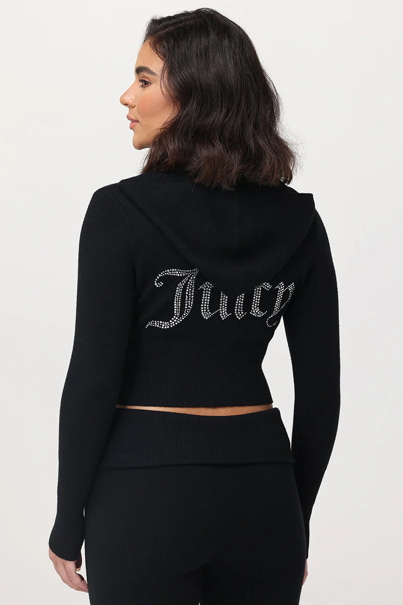 Big Bling Knit Hoodie | Juicy Couture