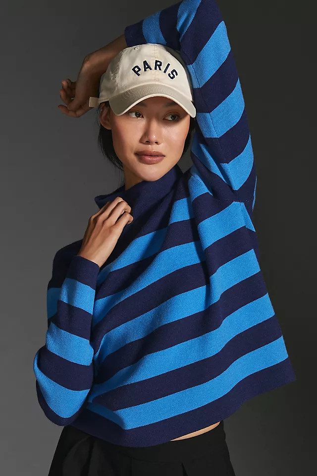 Maeve Carys Mock-Neck Sweater | Anthropologie (US)