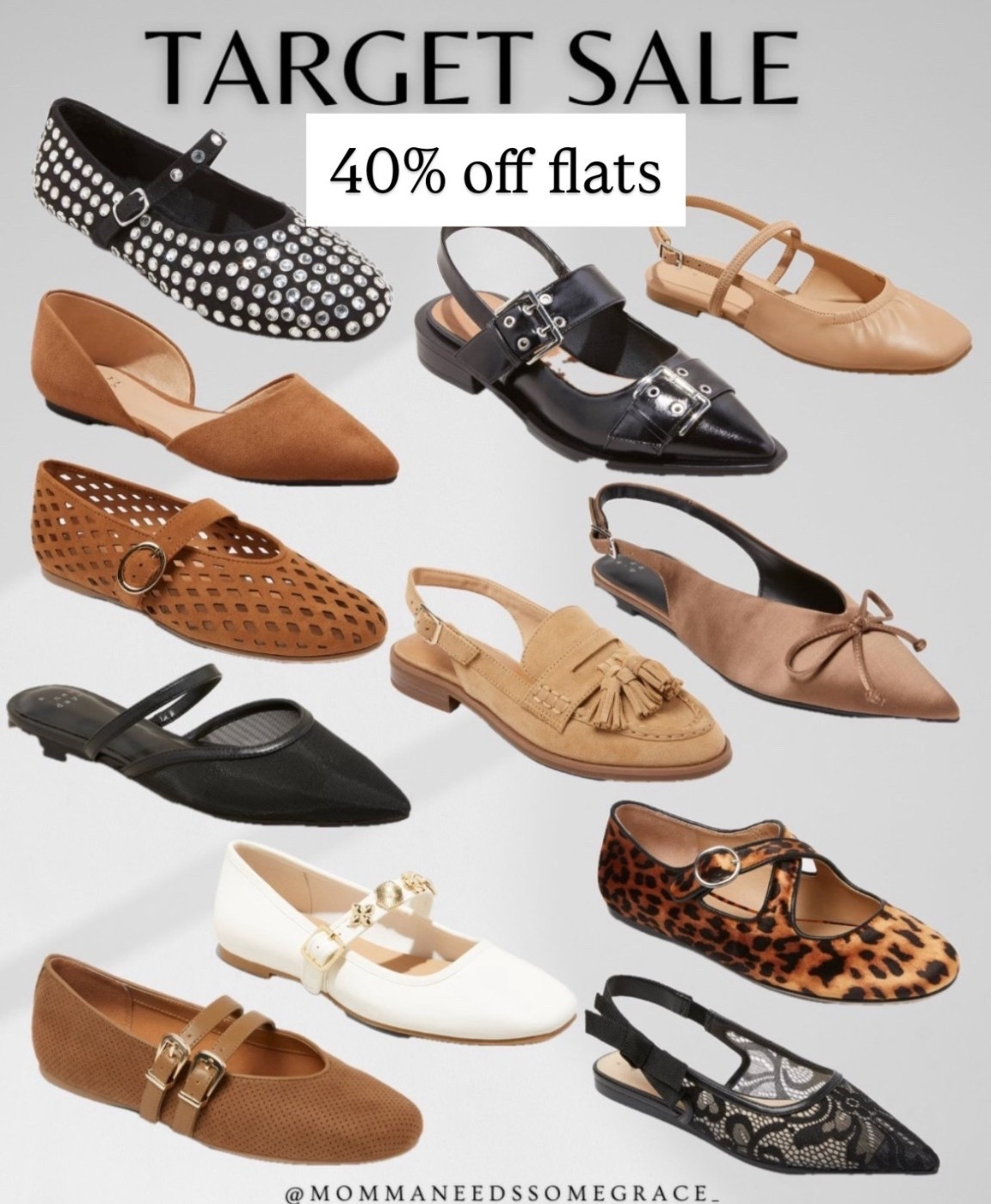 Target flats 40% off! Today only!! 

#LTKSaleAlert #LTKFindsUnder100 #LTKHoliday