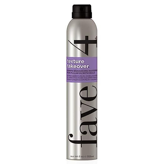fave4 hair Texture Takeover Hairspray, Oomph Enhancing Texturizing Spray for Volume | Amazon (US)