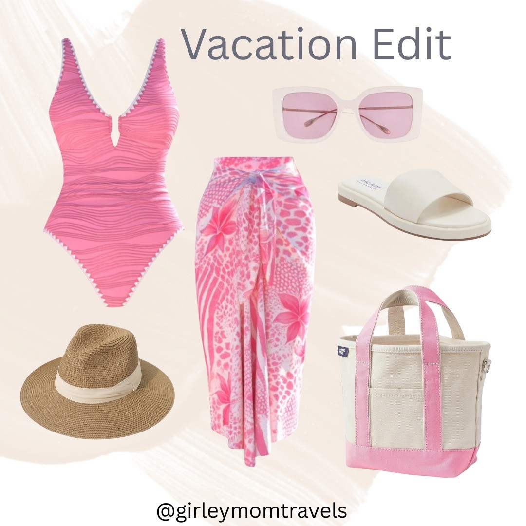 Valentine's Vacation. Resort Wear Outfit for pool or beach. 

#LTKValentine #LTKOver40 #LTKSaleAlert