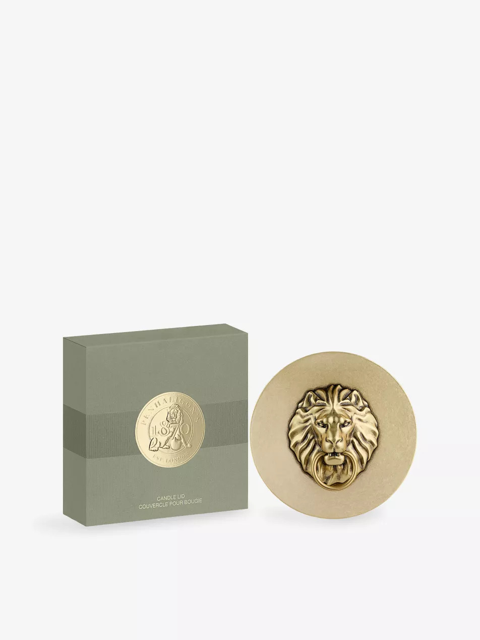 Lion Brass Candle Lid | Selfridges