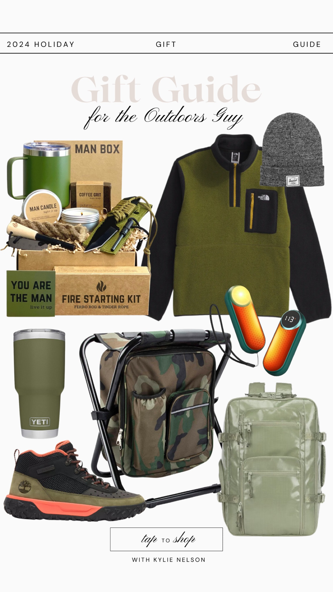 Gift guide for the Outdoors Guy 🪵 

#LTKGiftGuide #LTKCyberWeek #LTKHoliday