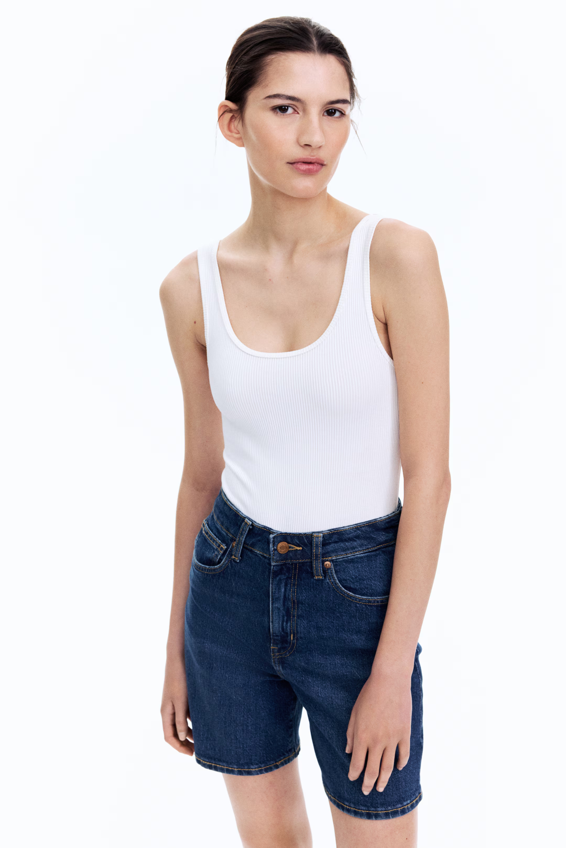 High Waist Denim Shorts | H&M (AU)