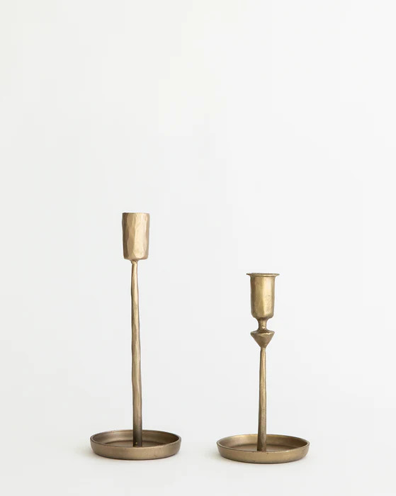 Antique Brass Candle Holder | McGee & Co.