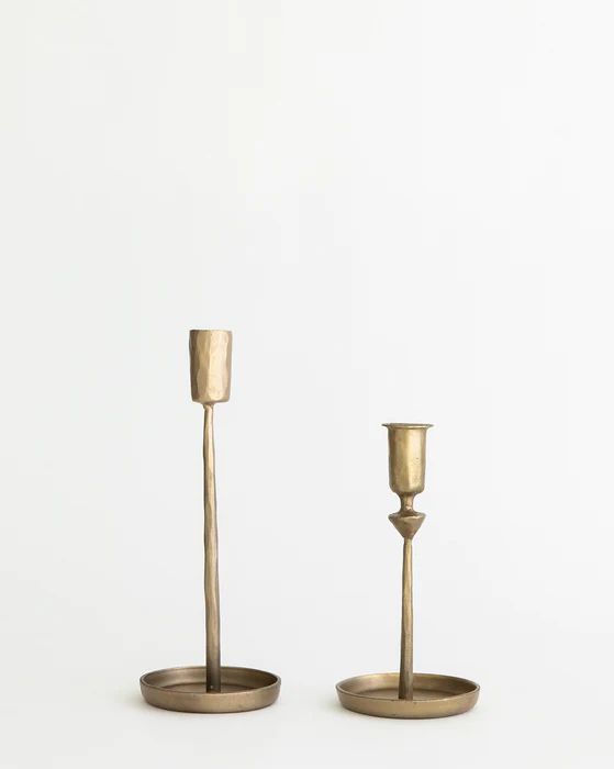 Antique Brass Candle Holder | McGee & Co.