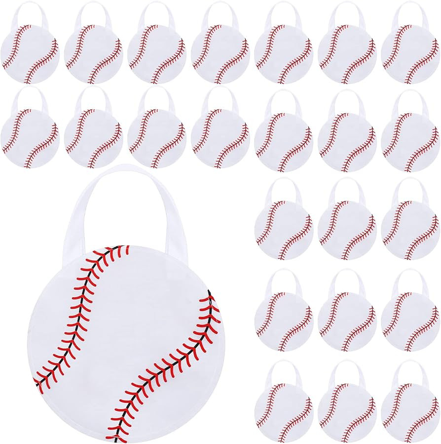 Sport Party Favor Bags Ball Themed Party Goody Candy Bags Sport Game Treat Bags Baseball Football... | Amazon (US)