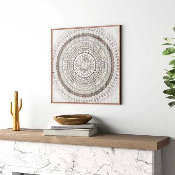 Winter Wheat - Picture Frame Graphic Art on Wood | Wayfair North America