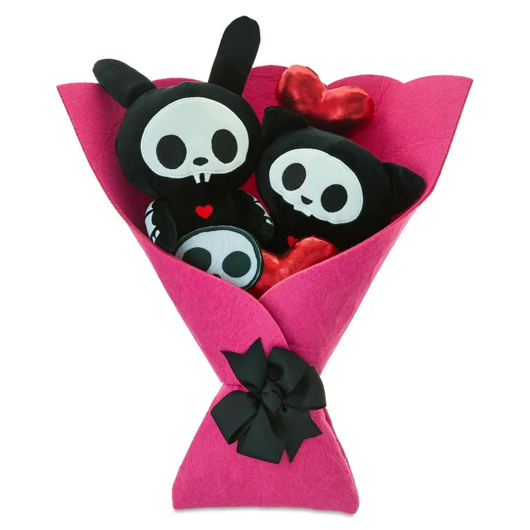 Skeleanimals Plush Valentines Bouquet, by Ruz | Walmart (US)