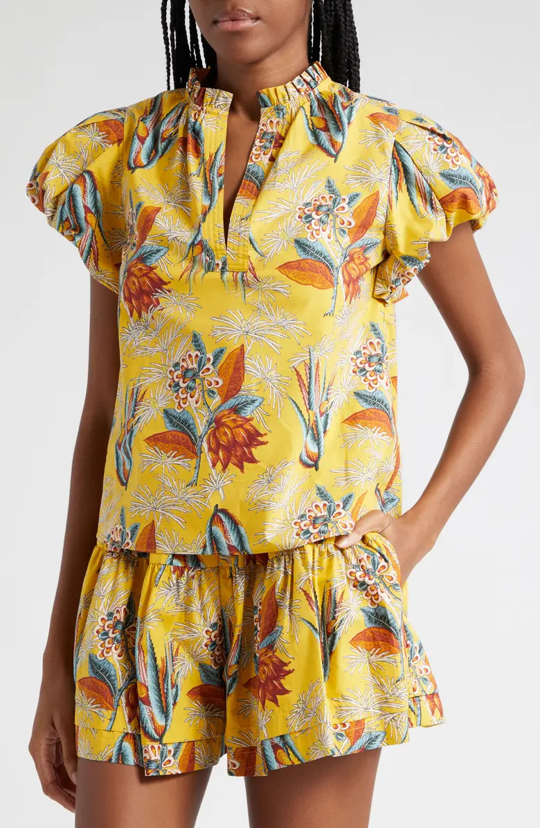 Klara Floral Cotton Top | Nordstrom
