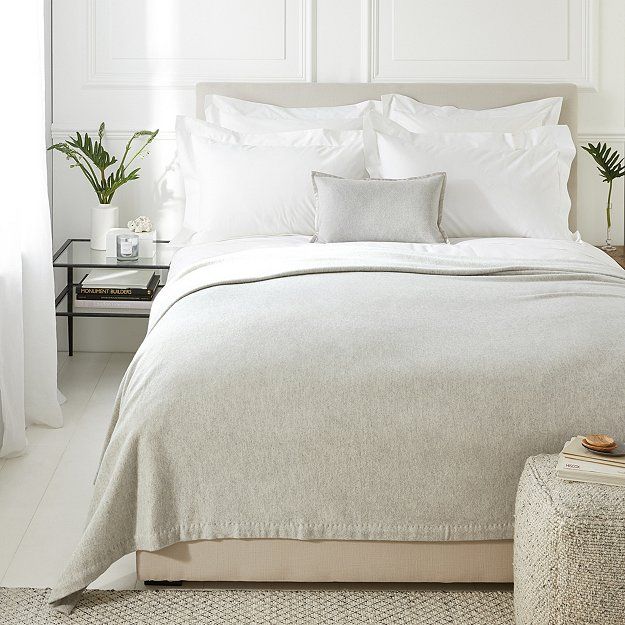 Limited Edition Cashmere Throw & Blanket | Bed Cushions, Bedspreads & Throws  | The  White Company | The White Company (UK)