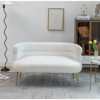 Demetrius 50'' Upholstered Loveseat | Wayfair North America