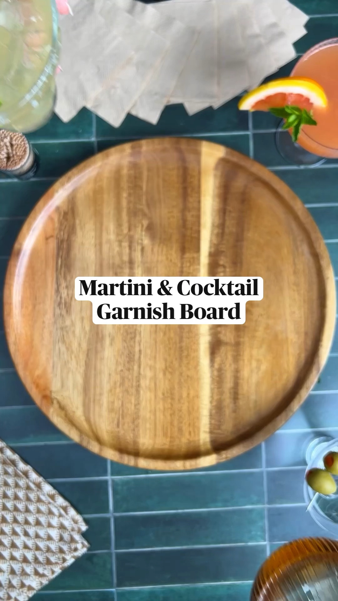 SAVE this Cocktail Garnish board and take your cocktails (or Mocktails) to the next level! It’s perfect to serve up during the holidays for a unique entertaining idea.

FULL INGREDIENTS LIST & DIRECTIONS on the blog (link in bio). It’s currently on the home page (just scroll down) or search “cocktail.”

#feedfeed #food52 #mocktails #cocktailsofinstagram #cocktailbar #imsomartha


#LTKhome #LTKSeasonal #LTKGiftGuide