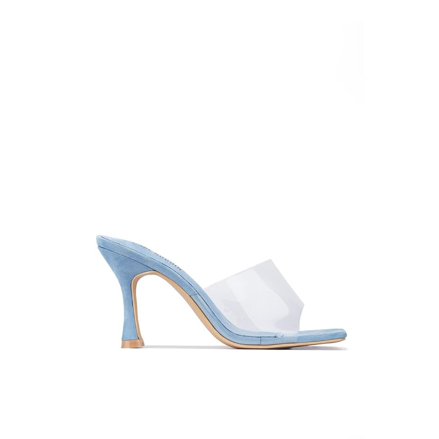 Cape Robbin Clear Sexy High Heels for Women, Transparent Open Toe Shoes Heels for Women | Amazon (US)