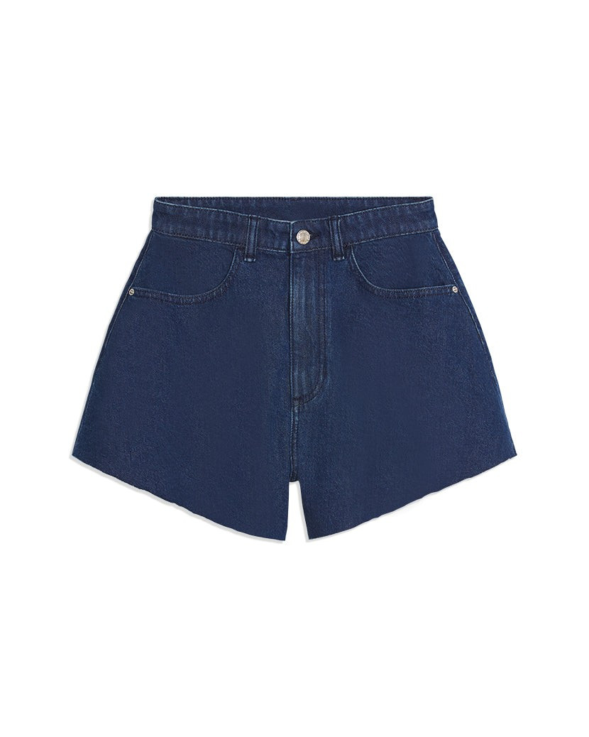 Flare Indigo Comfort Bell Short | We Wore What