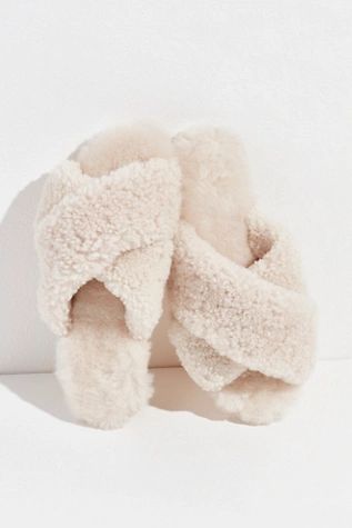 EMU x Free People Mayberry Teddy Cozy Slippers | Free People (Global - UK&FR Excluded)