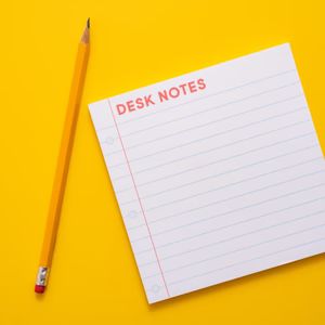 Desk Notes Notepad | Joy Creative Shop