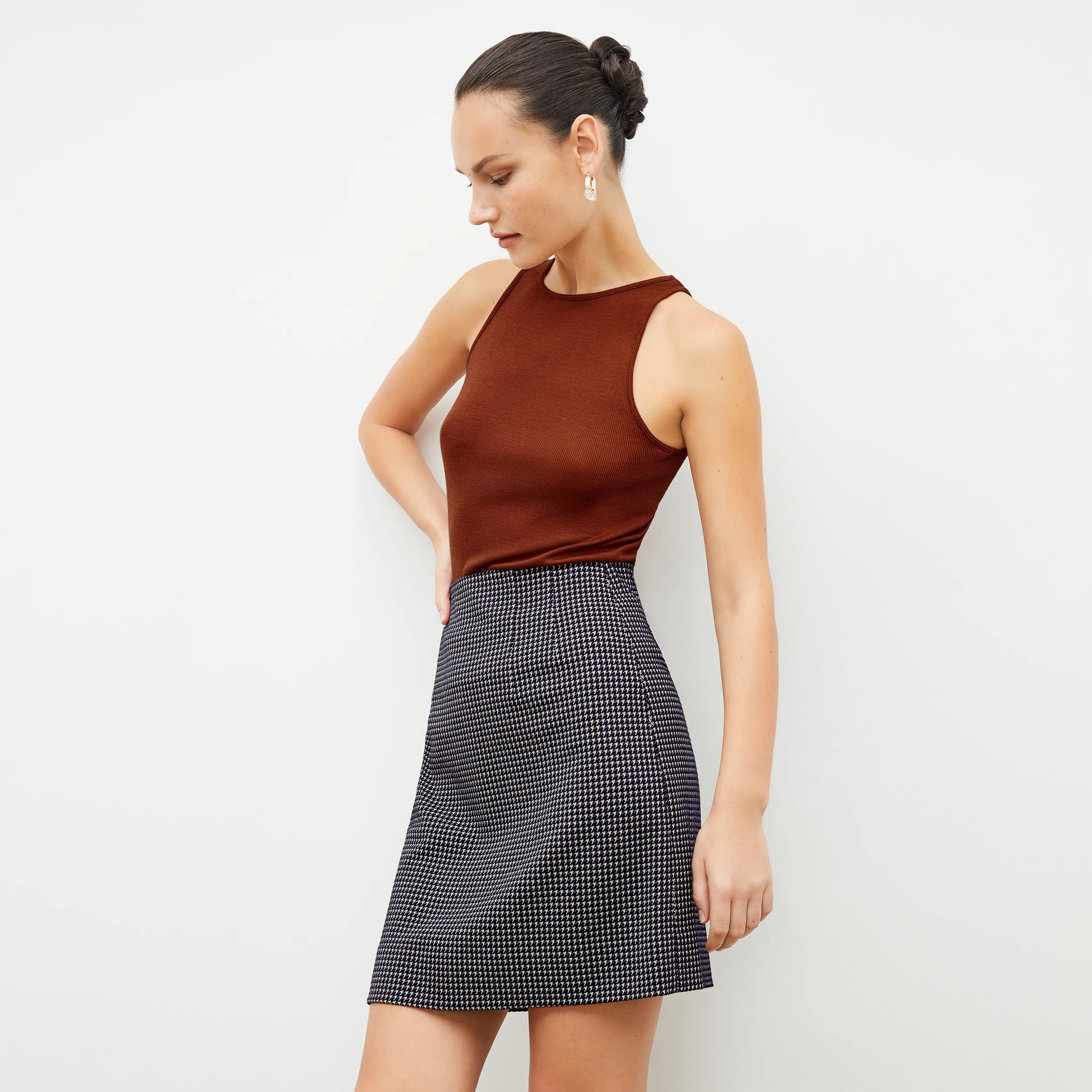 The Aubry Top - Ribbed Silk Jersey | MM LaFleur