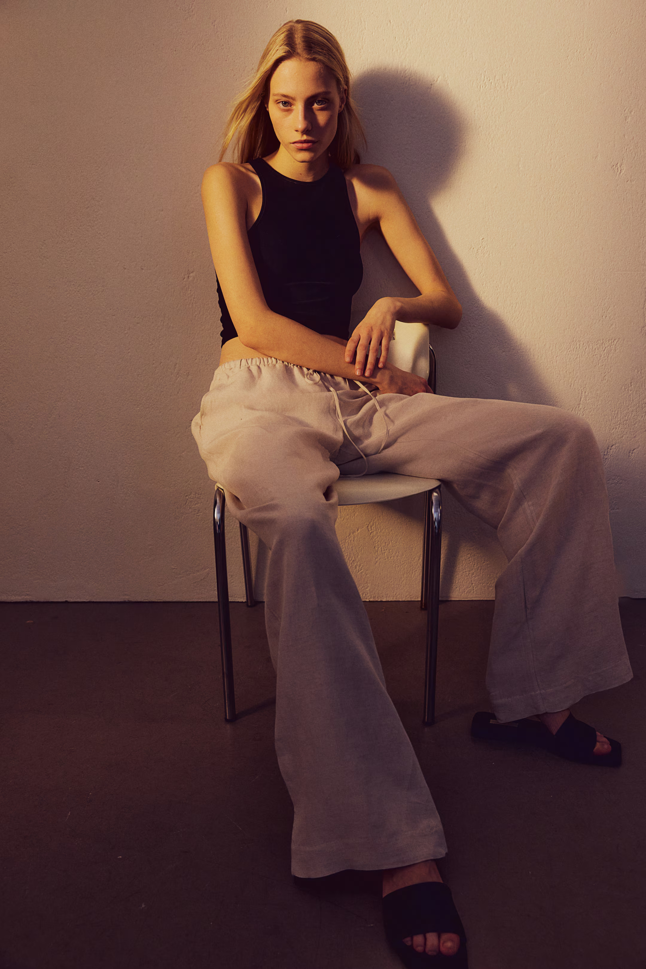 Linen-blend Pants | H&M (US + CA)