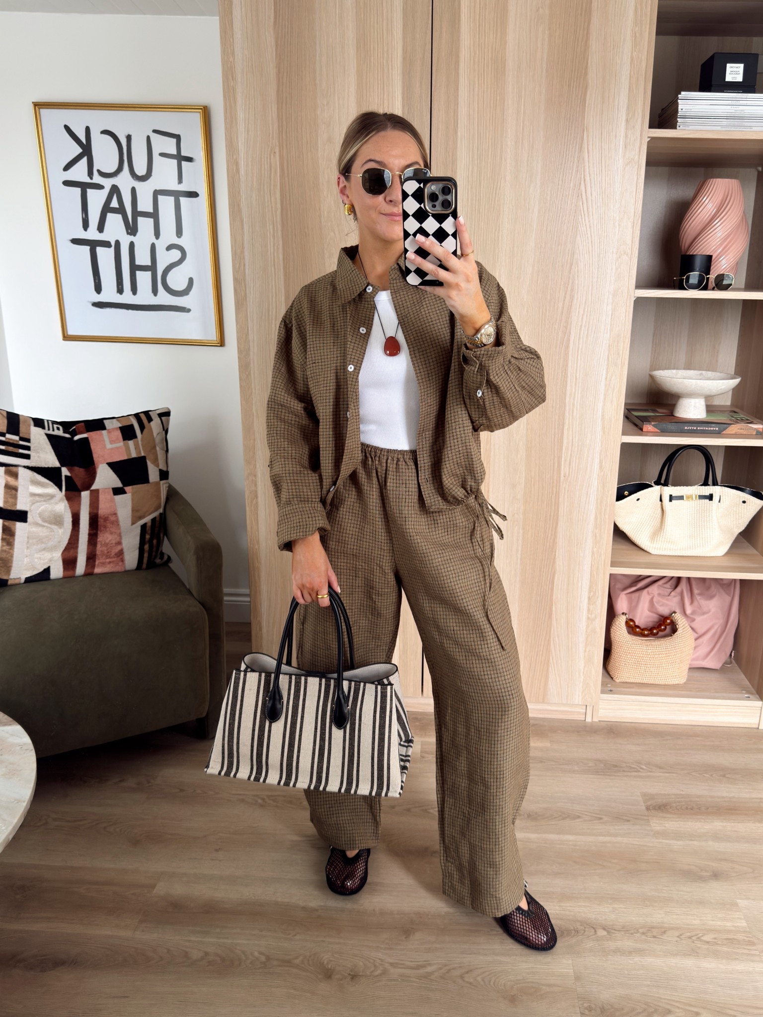 Linen co-ord 
A potential airport outfit for my next trip! 

#LTKsale #LTKpetite #LTKsummer