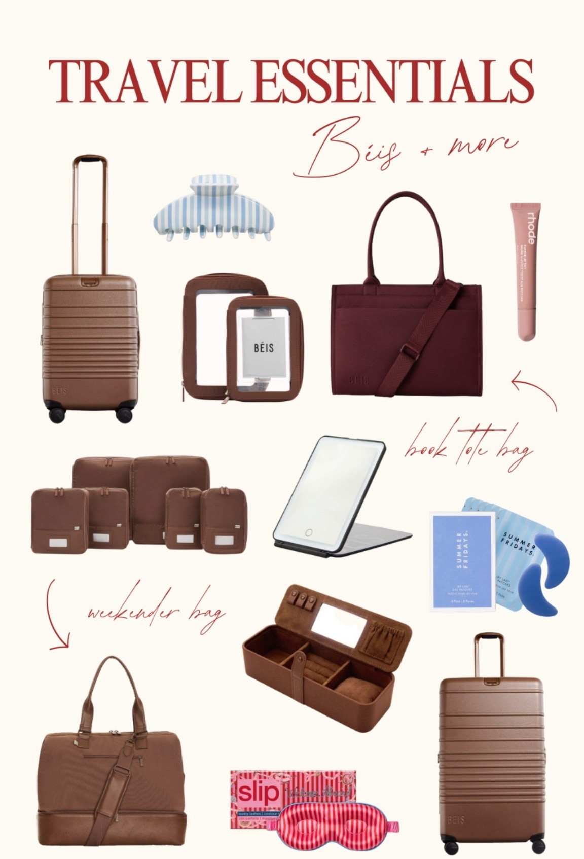 
The Beis Black Friday Sale is officially here! ❤️❤️ Take 30% off sitewide — the perfect time to grab your travel essentials or snag gifts for the holidays. 🧳✨