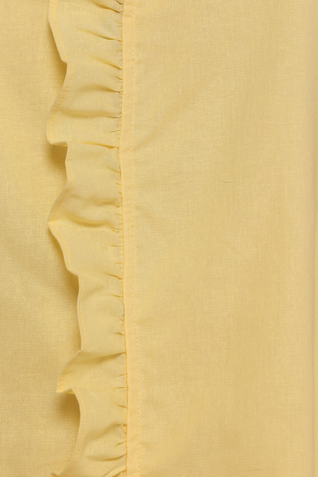 Cassandra Ruffle Mini Dress - Butter Yellow | Petal & Pup (US)
