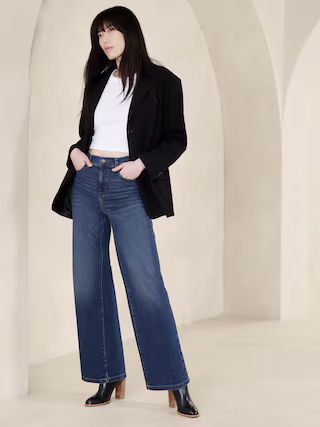 High-Rise Wide-Leg Jean | Banana Republic Factory