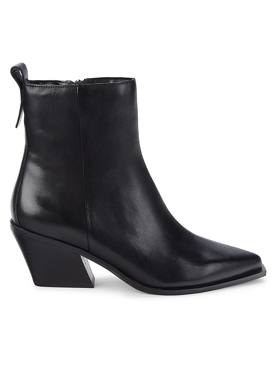 Sanctuary Women's Leather Ankle Boots - Black - Size 6 | Saks Fifth Avenue OFF 5TH