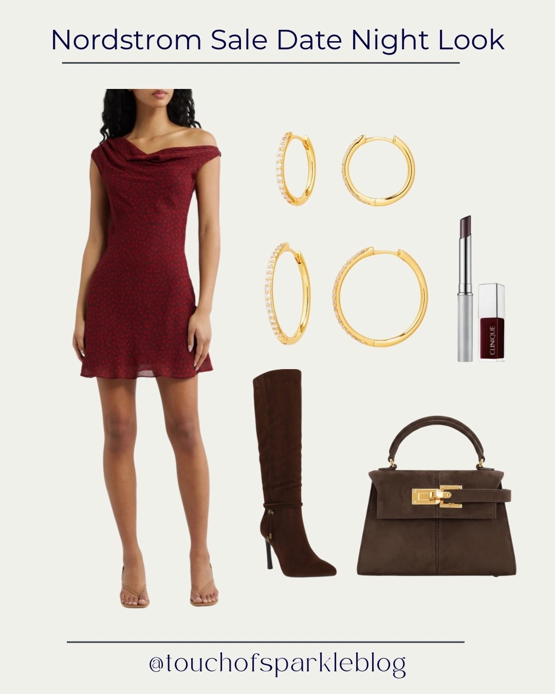 My inspo for styling this Reformation dress prior to buying it for trying it on! All of these items are from the Nordstrom Sale and the majority of them are still in stock! The listing for the dress says it runs small, which I agree because I had to size up one size to get the dress to look good.

#LTKSaleAlert #LTKMidsize #LTKOver40