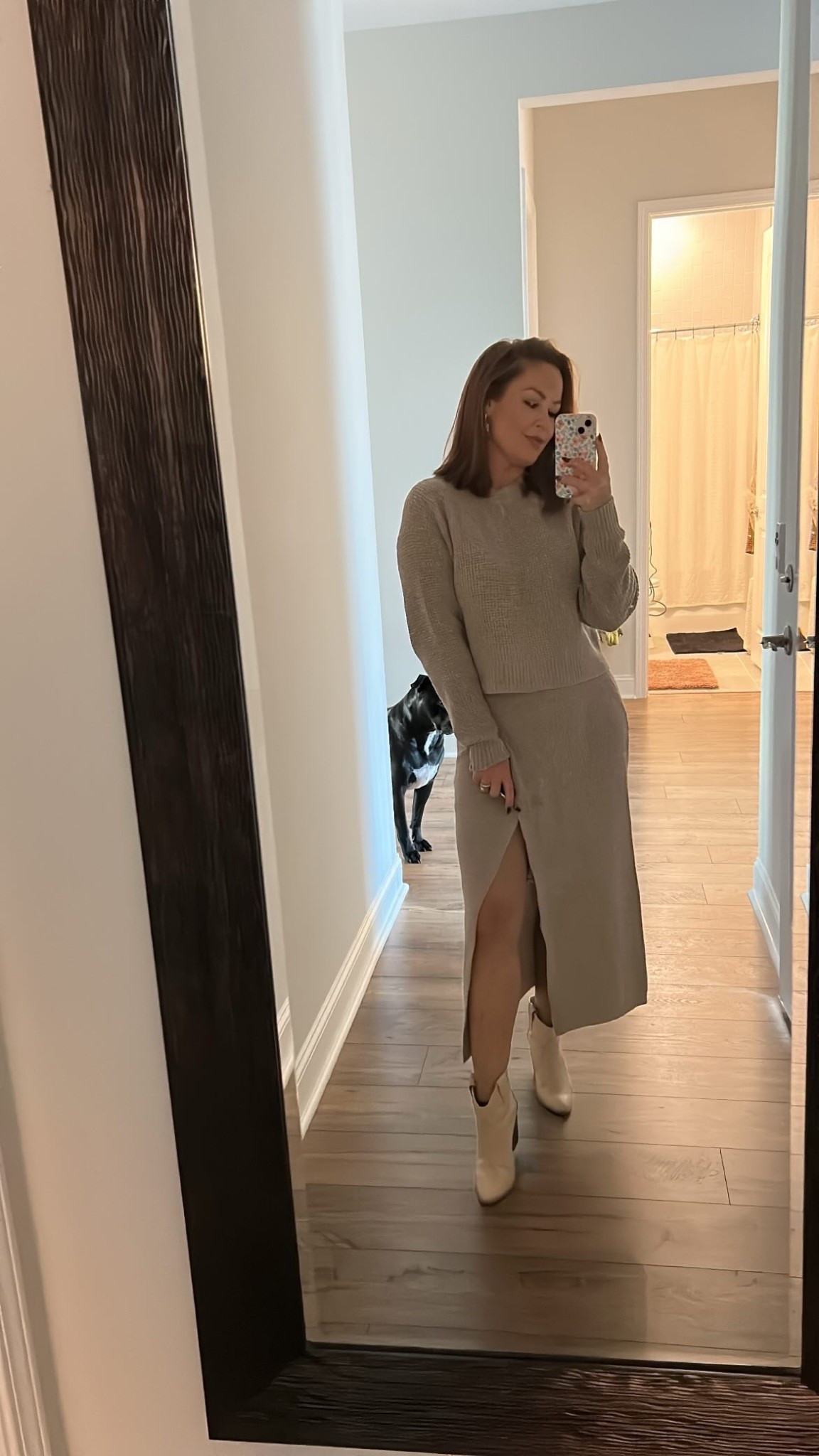 Two piece sweater dress🥥🍂🥧🤎