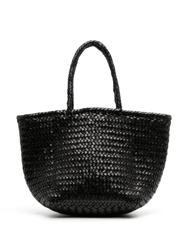 DRAGON DIFFUSION Grace Basket Leather Tote Bag | Black | FARFETCH UK | Farfetch Global