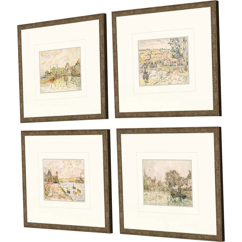 Ashonti " Petite Landscapes " 4 - Pieces | Wayfair North America