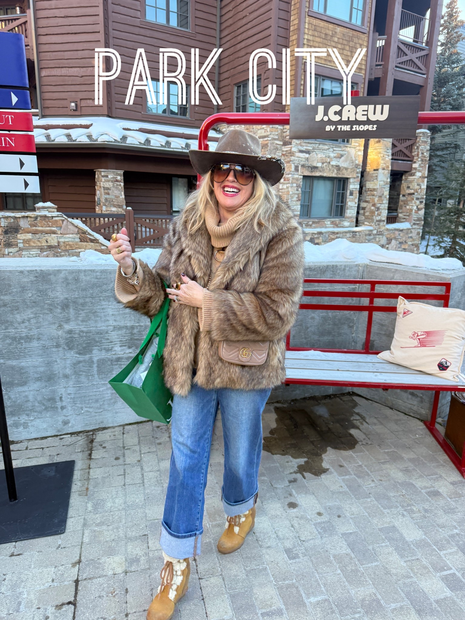 What I wore to Skijour
, midway & park city…

Social threads risen jeans cuffed jeans affordable, good quality, affordable fits true to size I am in size 27 

Sorel Platform boots 

Fur coat Abercrombie and finch 

Banana Republic cable knit turtleneck sweater (old) link similar) tts 

Hat free people (old) linked similar 

Amazon find glasses 
2 pairs for $16

Etsy hand made necklaces horse-bit necklace comes in gold or silver under $60

Handmade Beaded  cowshed necklace (linked similar )



#LTKSeasonal #LTKootd #LTKOver40