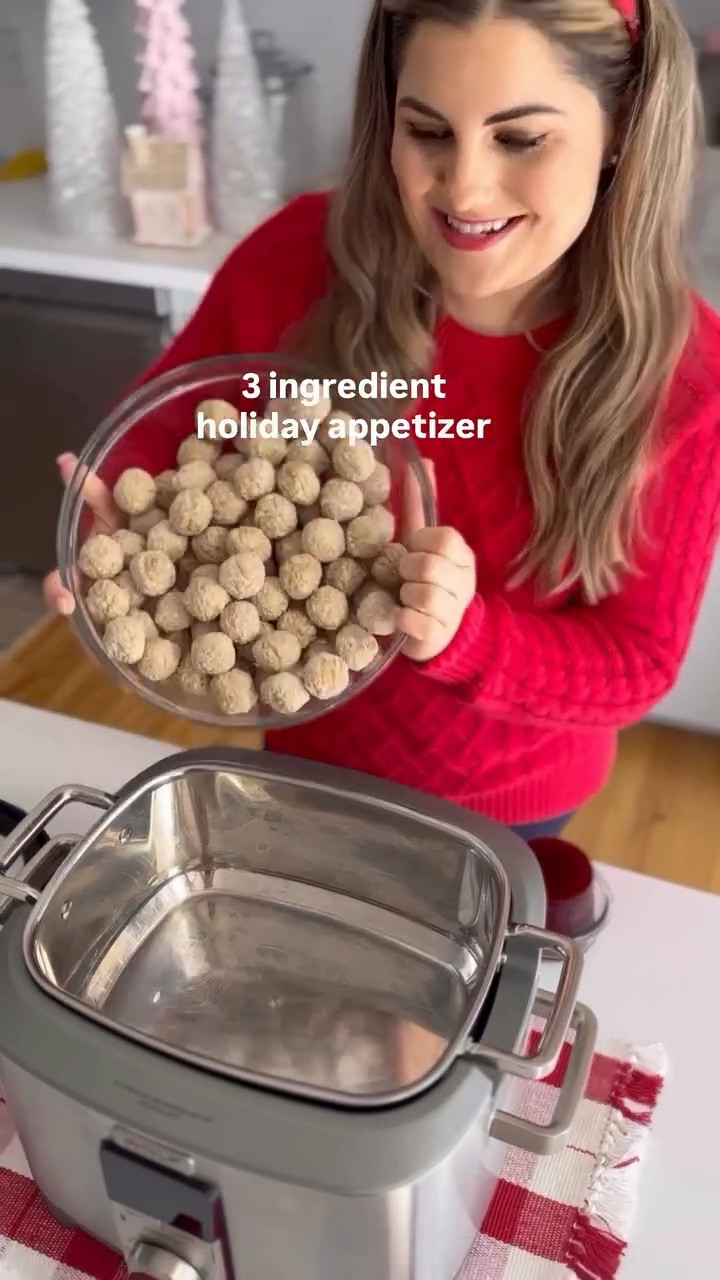 ONLY 3 ingredients. My new cookbook includes this easy Christmas appetizer recipe!

We make these Cranberry BBQ Meatballs every year! They are such an easy Christmas party appetizer idea... and sooo good. 

You can totally make this easy Christmas appetizer in a crockpot! 

Such an easy Christmas party appetizer idea that is packed with flavor. 

My cookbook Celebrating Every Day is filled with easy recipes for Christmas and everyday traditions. It also makes a great holiday gift!



#LTKHoliday #LTKfoodie #LTKSeasonal
