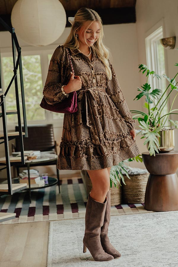 Twilight Magic Velvet Mini Dress | Impressions Online Boutique