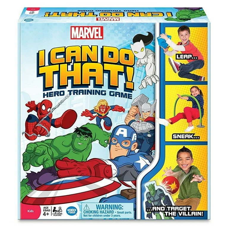 Marvel I Can Do That! Hero Training Board Game, by Wonder Forge | Walmart (US)