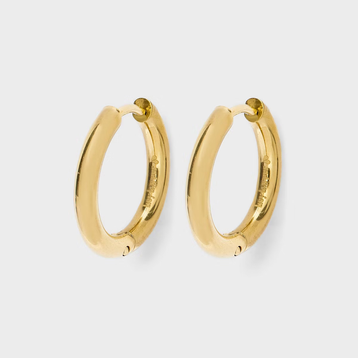 Hey Harper Waterproof Small Hoop Earrings - Gold | Target