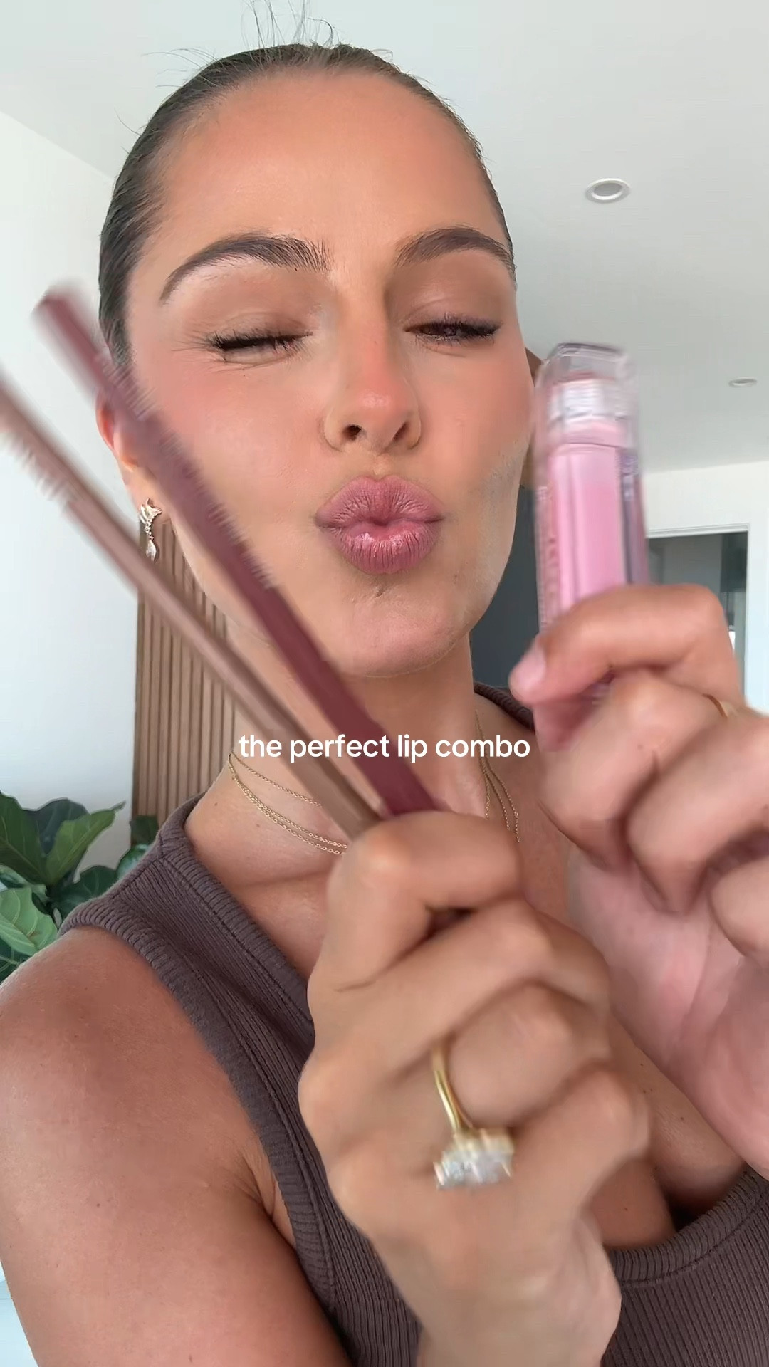 The perfect lip combo for everyday! Liners are from Morphe sharpie and stiffy and lipgloss is Huda Beuaty! 