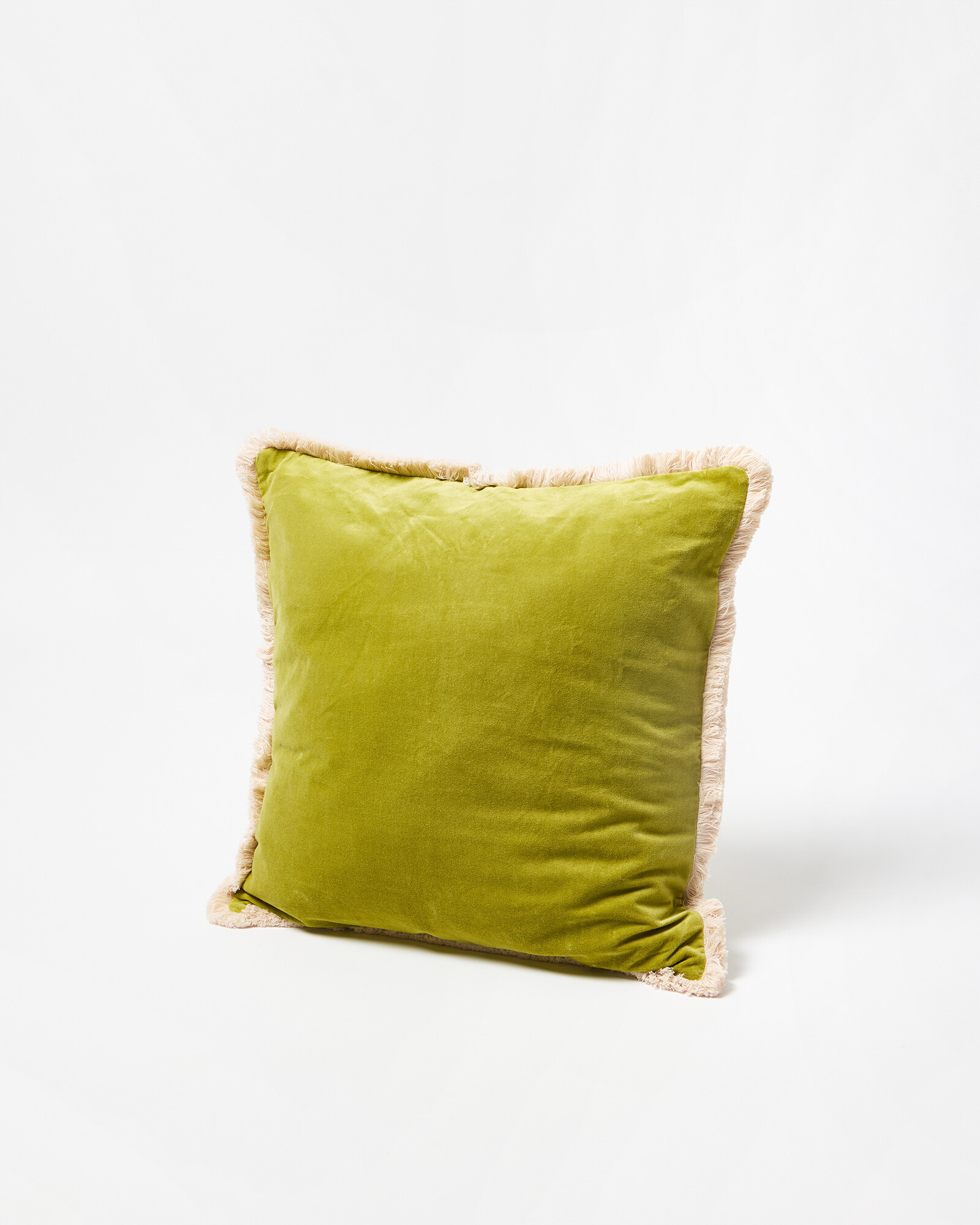 Issey Velvet Fringed Square Cushion Covers | Oliver Bonas | Oliver Bonas (Global)