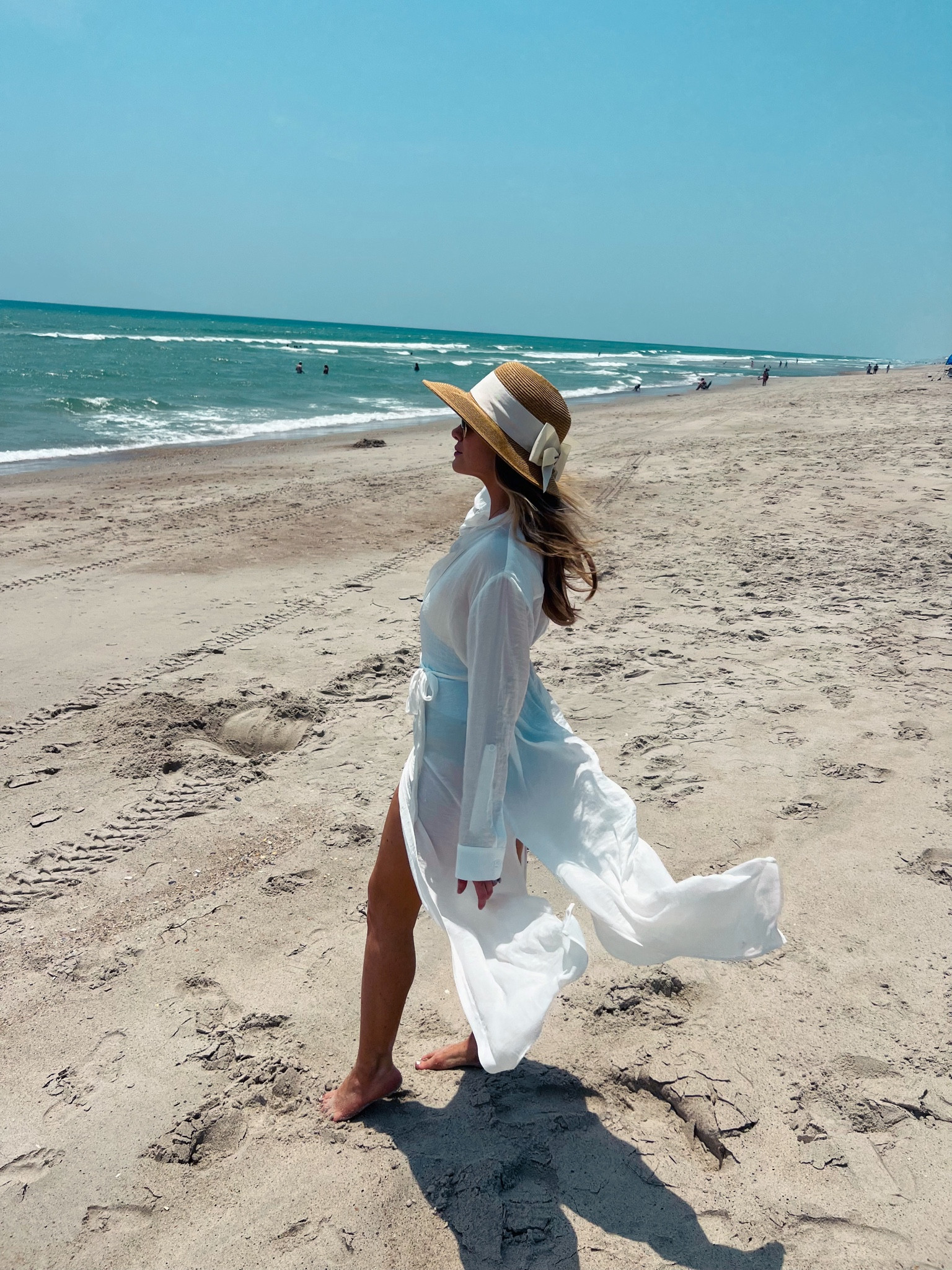 🐚👒🌊
Wearing medium in the sidestroke one piece suit and small in the cover up! Summersalt is having a 30% off sitewide sale right now! And this is my fav hat by far

#LTKSeasonal #LTKswim