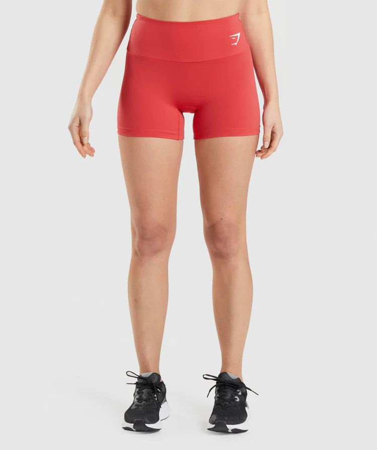 Gymshark Training Shorts - Ruby Red | Gymshark US