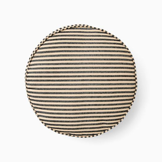 Pierce & Ward Round Stripe Pillow | West Elm (US)