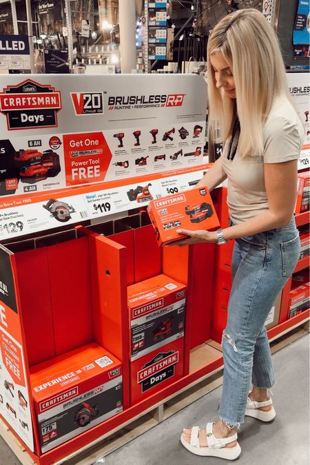 Give the perfect gift for Father’s Day with @lowes! #LowesPartner #ad Buy the Craftsman 2-Pack Lithium-Ion Battery and Charger and get one FREE power tool! How cool is that promotion? 
#FathersDay #DadGifts #ToolTime #CraftsmanTools #DIYDad #BestDadEver #GiftIdeas #ADayForDads #ToolDeals #HomeImprovement #LowesFinds

#LTKHome #LTKSaleAlert #LTKGiftGuide