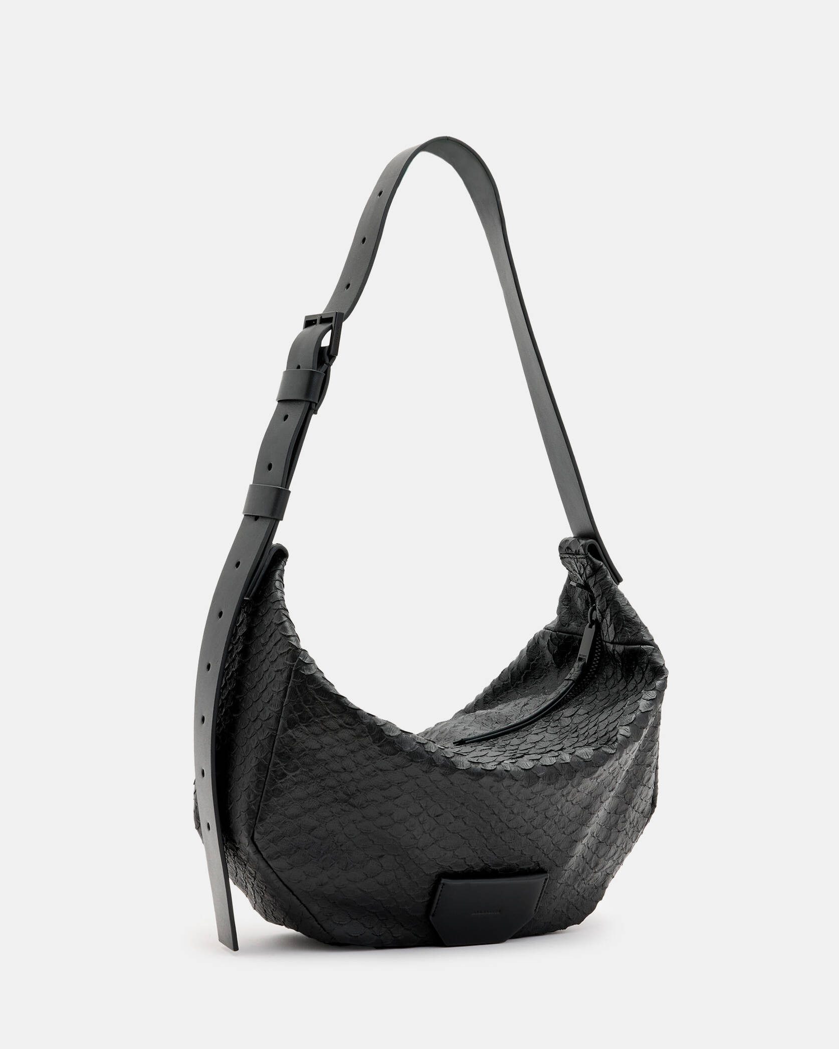 Madea Snake Effect Leather Shoulder Bag | AllSaints US