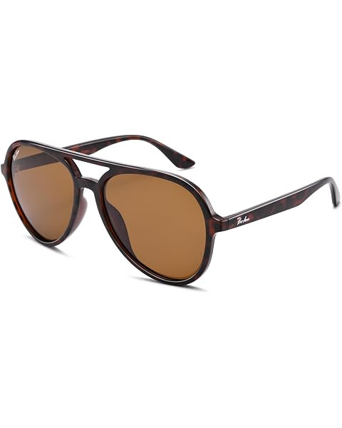 SOJOS Classic Polarized Aviator Sunglasses for Women Men, Retro Trendy Aviators Shades SJ2201 | Amazon (US)