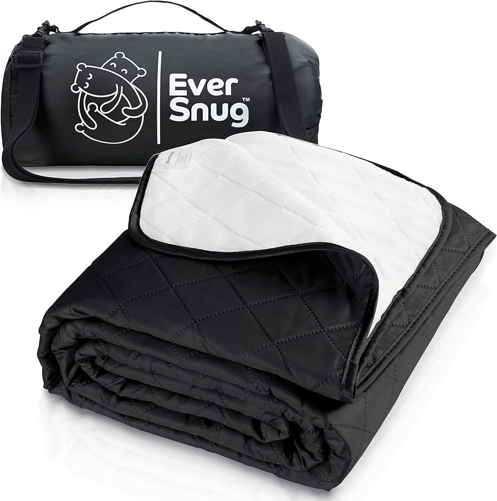 EverSnug Large Waterproof Outdoor Blanket - Extra Thick Premium Quilted Fleece, Waterproof & Wind... | Amazon (US)